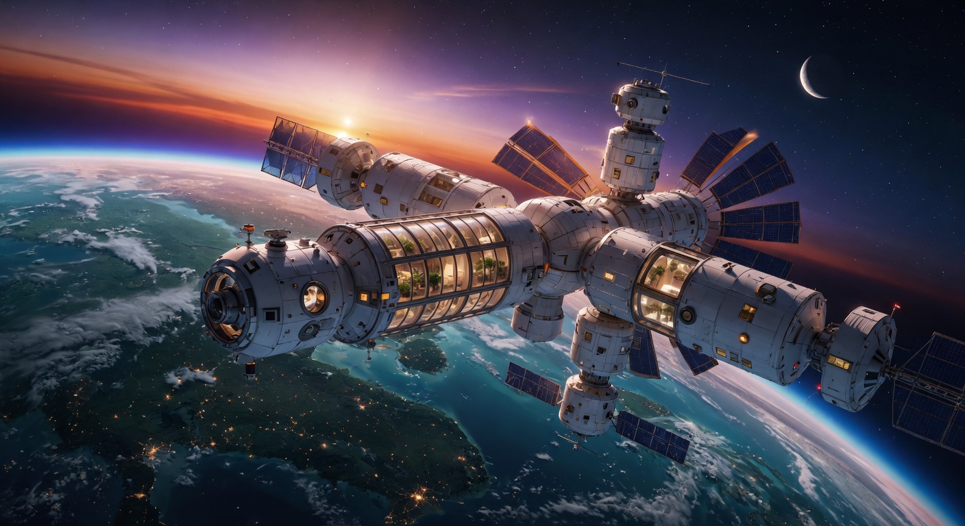 Living Between Earth and Nothing