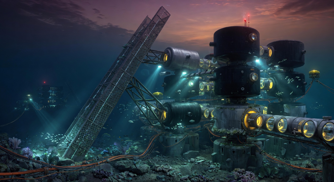 Steel Forms on the Continental Shelf