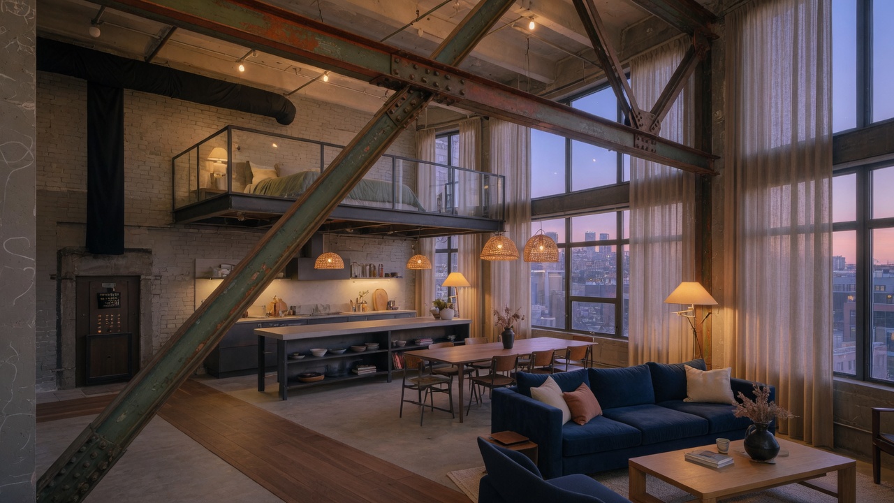 Steel Beams Meet Domestic Quiet