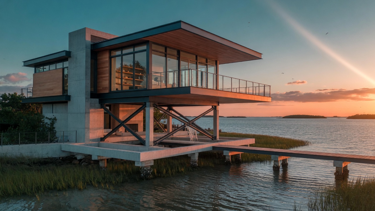 Houses That Let the Water Pass Beneath