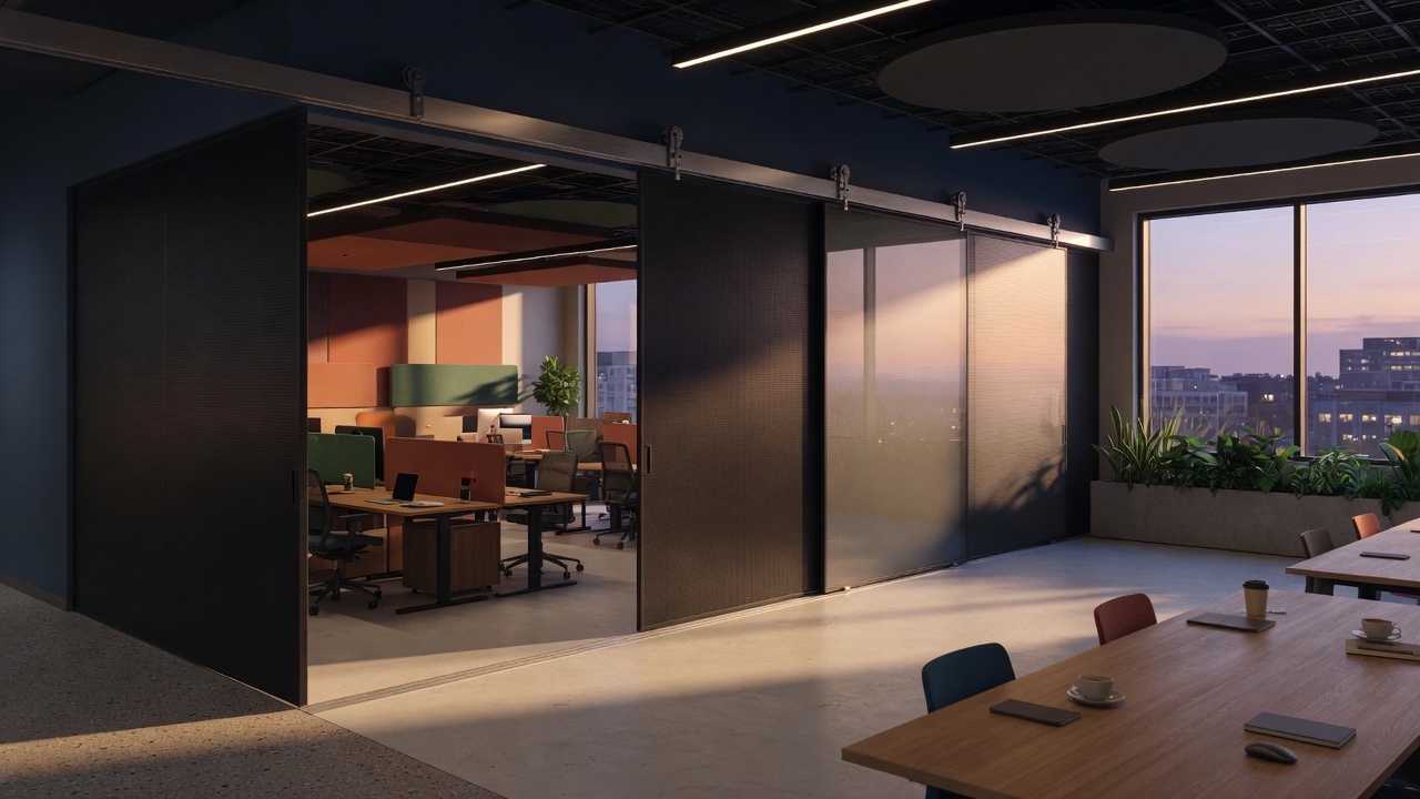 Sliding Walls in the Midweek Quiet