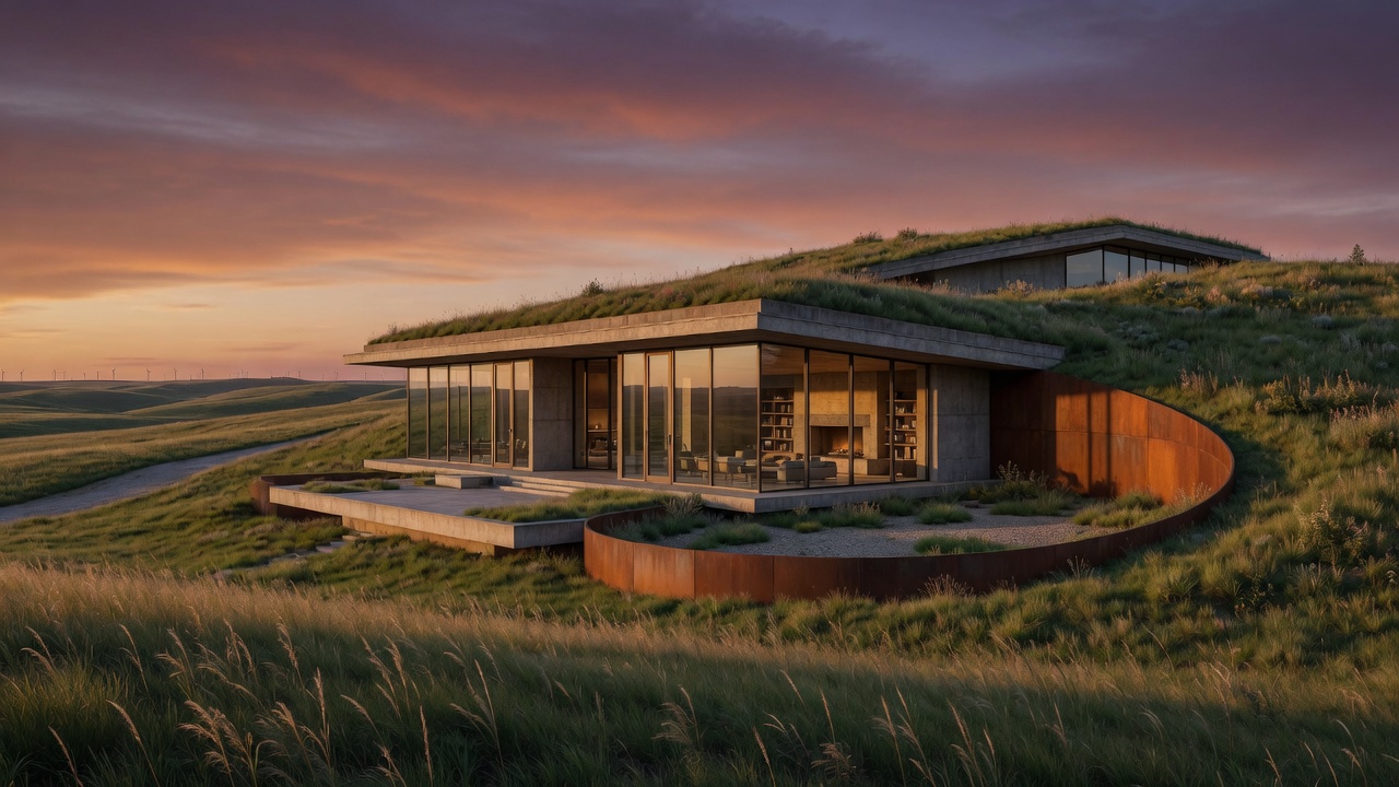Homes That Borrow the Prairie