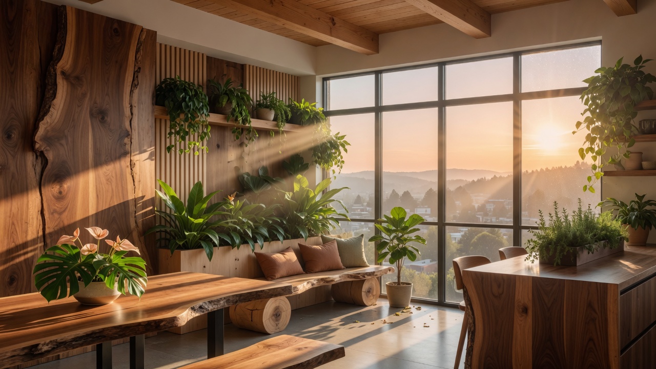 Morning Light on Living Wood
