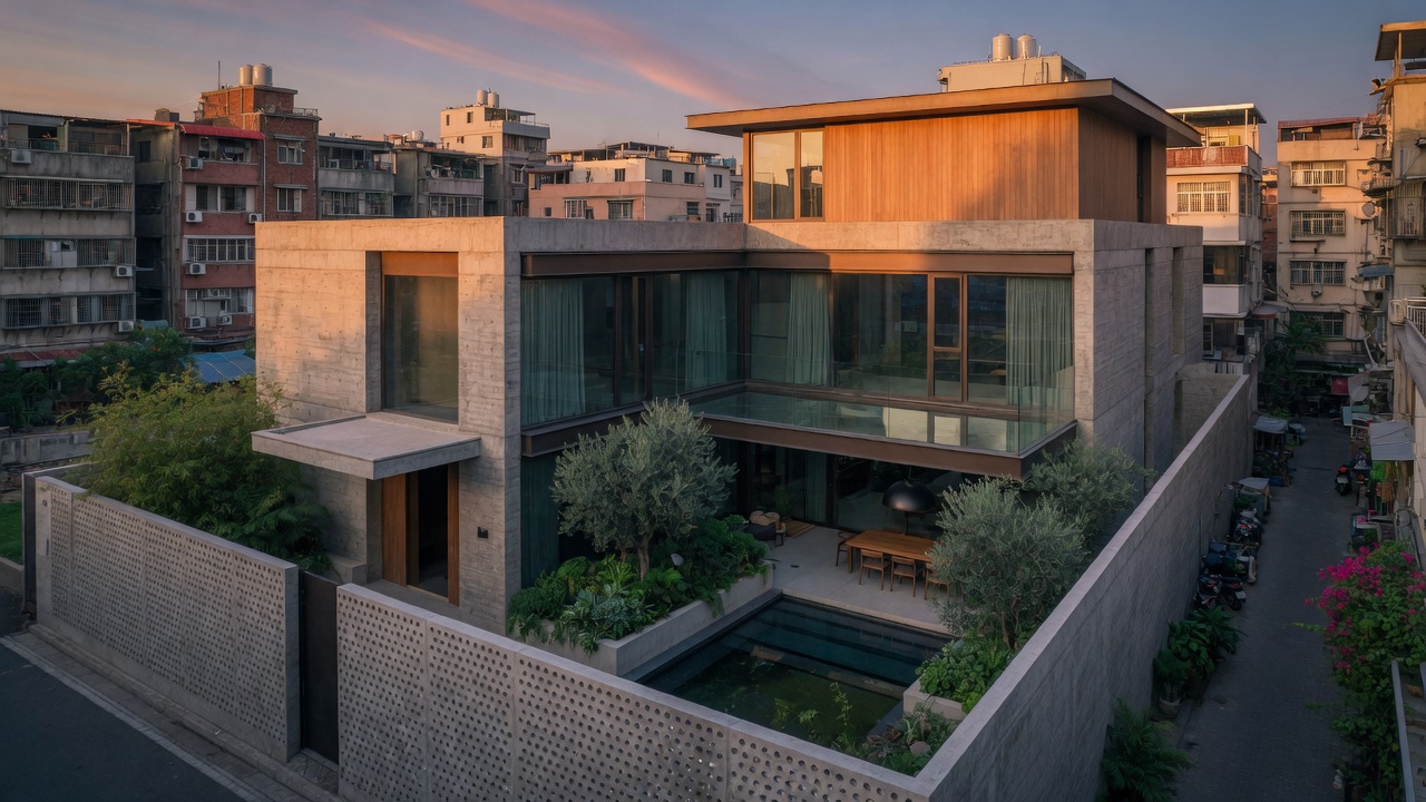 Courtyards Reclaimed in Dense Blocks