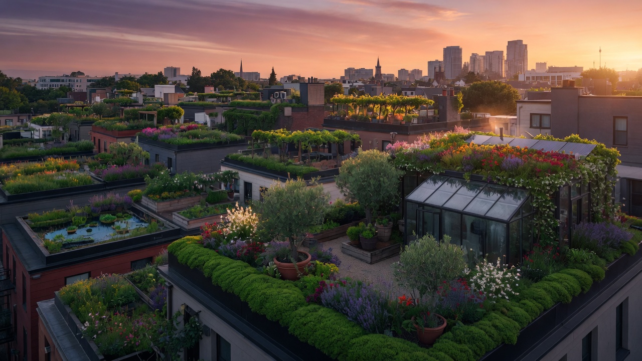 Rooftops as Living Canopies